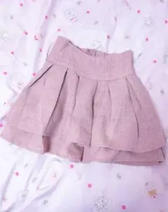 ❤︎ ミシェマカ 美脚スカート インナーパンツ付 ピンク Sサイズ ❤︎