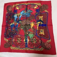 エルメス HERMES プチカレ カレ45 ステップ美術