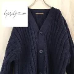 80s Y’s for men ヨウジヤマモト 肉厚 ニット カーディガン