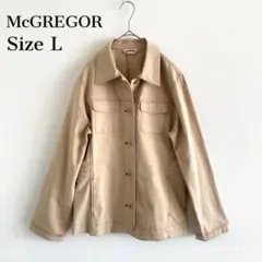マックレガー McGREGOR コットンジャケット Lサイズ ゆったり 大きめ