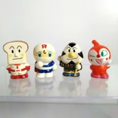 レア♢1996年 アンパンマン 指人形 フィギュア 4体セット