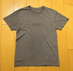 VANS グレー ロゴ Tシャツ