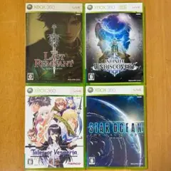 Xbox360 ラストレムナント　インアン　ヴェスペリア　スターオー4　計4本