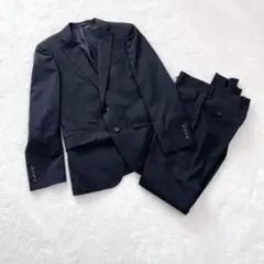 ♡タカキュー♡ スーツ上下セット　スリムフィット　ストライプ　センターベント