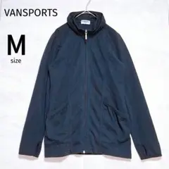 【バンスポーツ】VANSPORTS ジップアップ ジャケット M ブラック