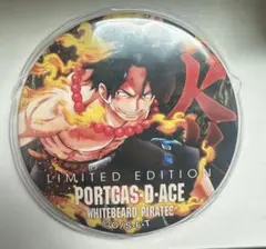 ポートガス・D・エース 輩缶バッジ　FIRE