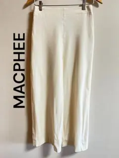 MACPHEE マカフィー アイボリー パンツ34