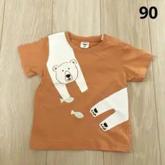 しろくまのTシャツ　90