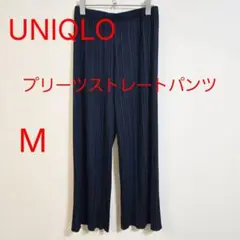 UNIQLO ユニクロ プリーツストレートパンツ M