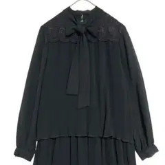 RoBe de COMMAND ブラックフォーマルワンピース　【美品】　黒