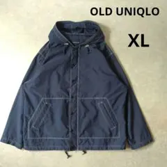 オールドユニクロ　パーカー　ジャケット　ドローコード付き　Vintage　XL