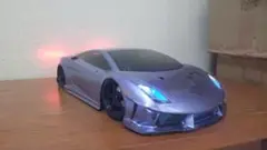 廃盤 タミヤ　1/10 ガヤルドボディ 送料無料 1/10 タミヤ ランボルギーニ ガヤルド 塗装済 ラジコン