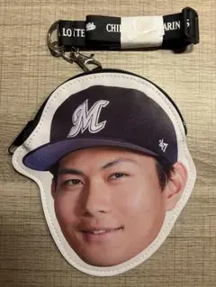 藤原恭大 顔デザインポーチ 千葉ロッテマリーンズ