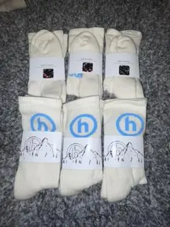 AIMÉ LEON DORE 刺繍ワンポイント ラインソックス 3足セット AIMÉ LEON DORE 刺繍ワンポイント ラインソックス 3足セット