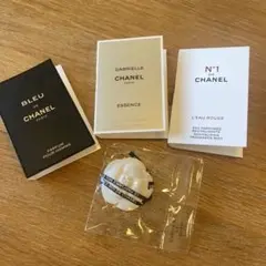 CHANEL カメリアアロマチャーム パルファムサンプル3点