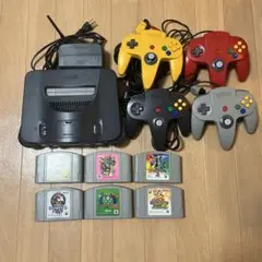 NINTENDO64 本体／ゲームソフト6本セット