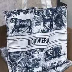 非売品Dior トワルドゥジュイ　底板付トートバッグ　ノベルティfn