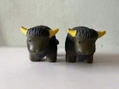 IL BISONTE 水牛 マスコット 2体セット