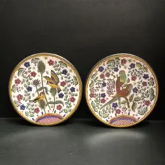 MG Ceramicas 絵皿 手描き スペイン 2枚セット