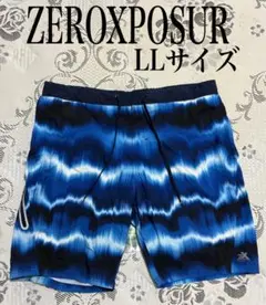 海外製　ゼロポサー　メンズ　ハーフパンツ　ブルー　XLサイズ