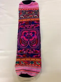 モン族刺繡ヨガマットケースKー1（ピンク系）