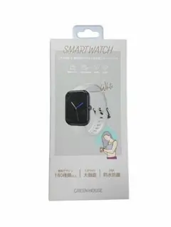 【新品】Green house　スマートウォッチ　 ホワイト