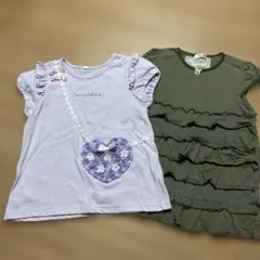 セット売り　女の子　シャツ　120