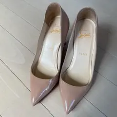 クリスチャンルブタン ベージュ パンプス 34