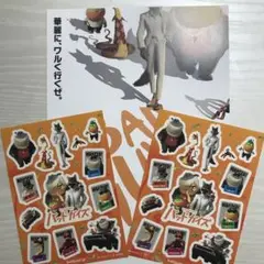 《バッドガイズ》フライヤー＋シール×2