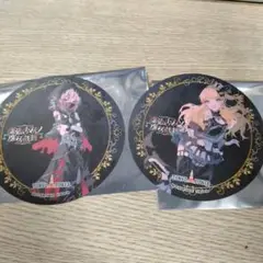 魔法少女ノ魔女裁判 東京タワーコラボ ミリア アリサ コースター 2枚セット