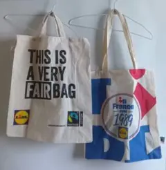 Lidl フェアトレード コットン エコバッグ フランス ベルギー