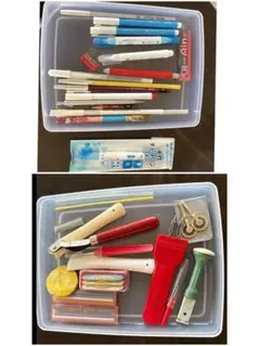 クロバー 裁縫道具セット　ロータリーカッター/水性チャコペン 青 消しペンセット