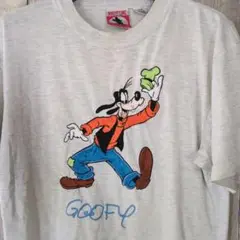 グーフィー 　ミッキー赤タグ　　Tシャツ 　S/M