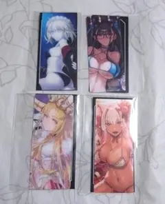FGO 最終再臨展　編成画面風カード　4点セット
