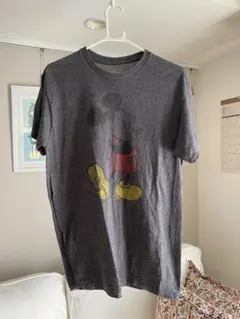 ヴィンテージ　ミッキー　グレー　Tシャツ