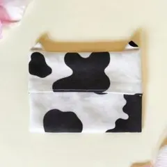 ハンドメイド　牛さんポケットティッシュケース