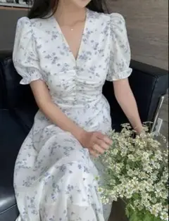 SHEIN 花柄ワンピース