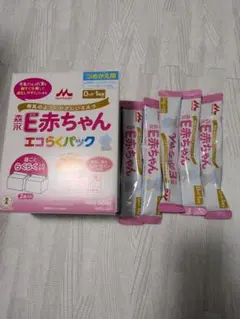 E赤ちゃん エコらくパック 800g+スティック 5本