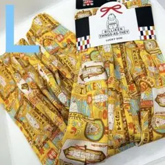 【新品未使用】タグ付き　大阪名物　ビリケンさん　綿100% ステテコ　イエローＬ