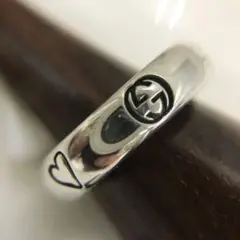 5882 GUCCI ブラインドフォーラブ シルバーリング 14