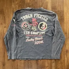 90s Ted CompanyアメカジグラフィックプリントロンTデッドマン　XL