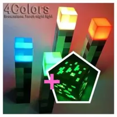 マイクラ　松明　エメラルド　Minecraft　マインクラフト