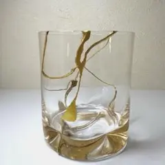 金継　金継ぎガラスの金継　グラスを金継　KINTSUGI JAPAN
