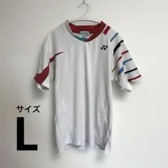 YONEX バドミントン ベリークール　シャツ Lサイズ　ホワイト