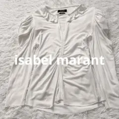 isabel marantイザベルマラン ブラウス カットソー フリルギャザー