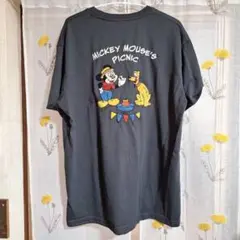 ミッキー　プルート　Tシャツ　3L
