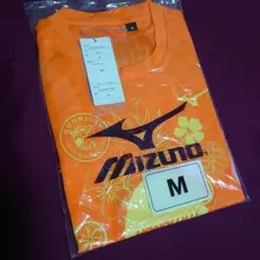 【ミズノ】ハワイ ホノルルマラソン Tシャツ オレンジ Mサイズ 新品未開封