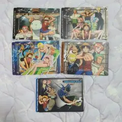 【未使用】ONE PIECE ジャンボシールダス バンダイ 5枚セット