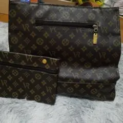 レディースバック ポーチ付き