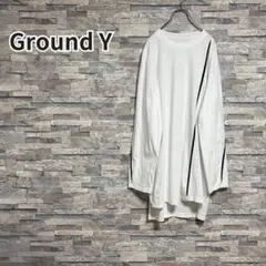 GROUND Y 21SS Cutting Blade cut sew WH/3